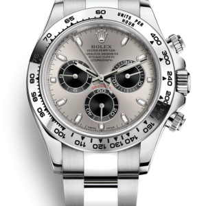 Rolex Daytona Steel Dial with Black Subdials 40mm 116509