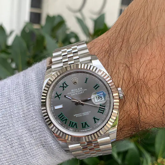 Rolex DATEJUST 41 Oyster, 41 mm, Oystersteel and white gold M126334-0022 - Image 16