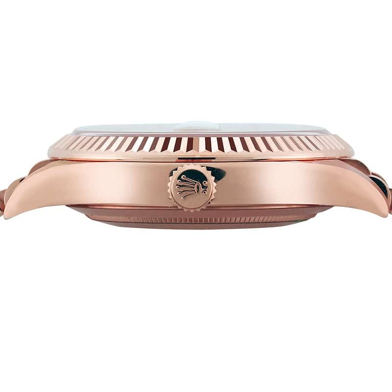 Rolex Day-Date 228235 AR Rose Gold Wrapped Rhodium Dial Replica - Image 3
