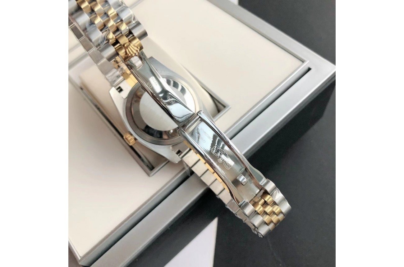 Rolex Datejust 36/28mm RG/SS Jub White/Dial - Image 6