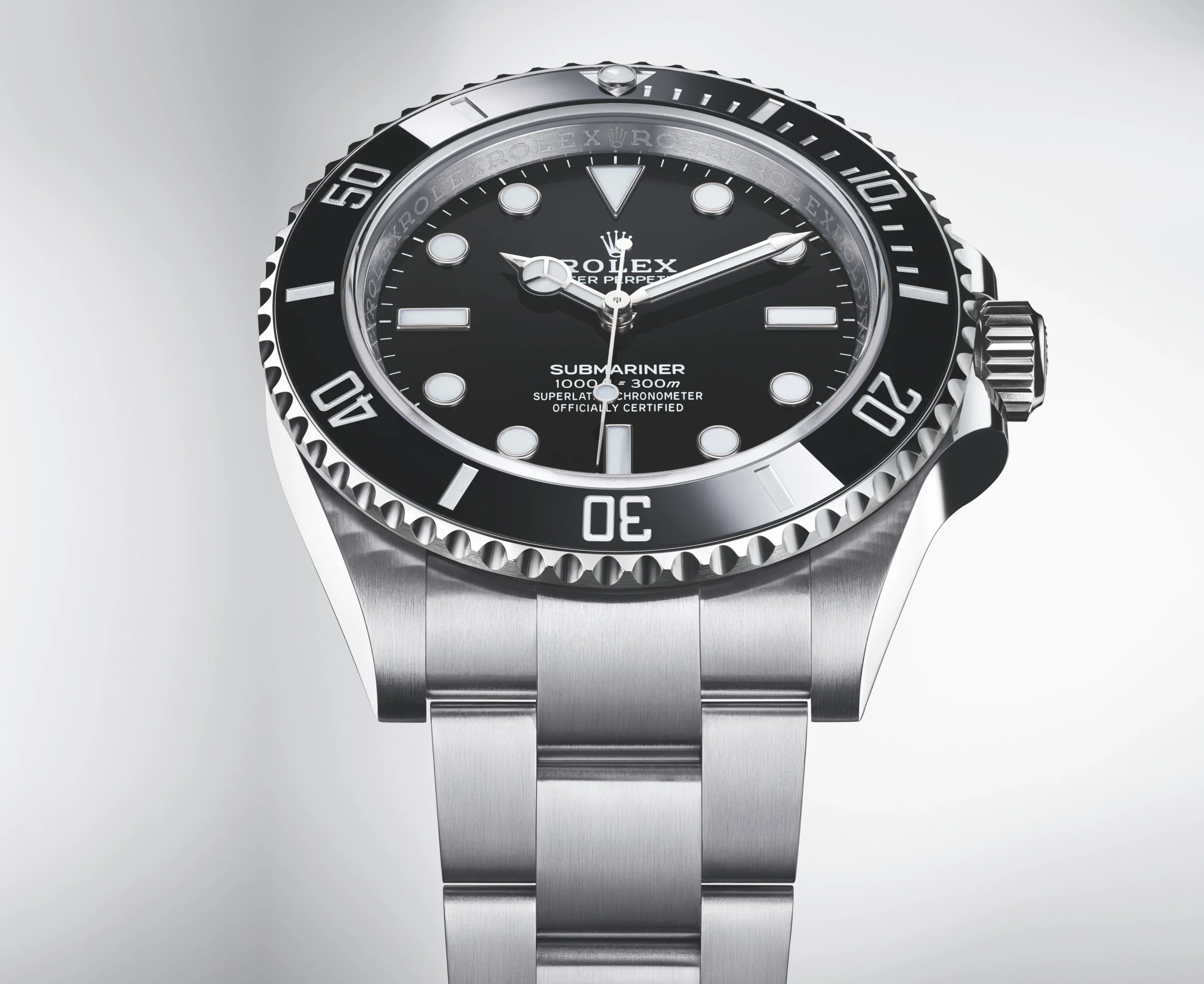 Rolex Submariner No Date Diver Watch Black Dial 40mm 114060-0002 - Image 5