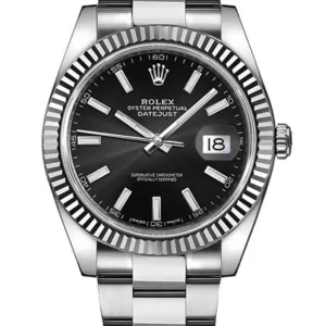 Rolex Datejust 41 Stainless Steel Black Dial Men’s Watch M126334-0017
