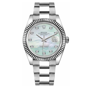 Rolex Datejust 41 Diamond Men’s Diamond Watch 126334-0019