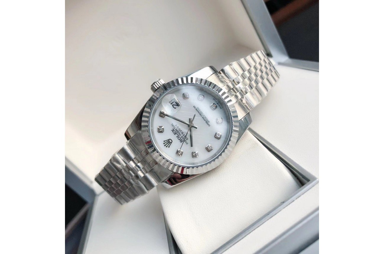 Rolex Datejust 36/28mm SS/SS Jub White/Dial - Image 5