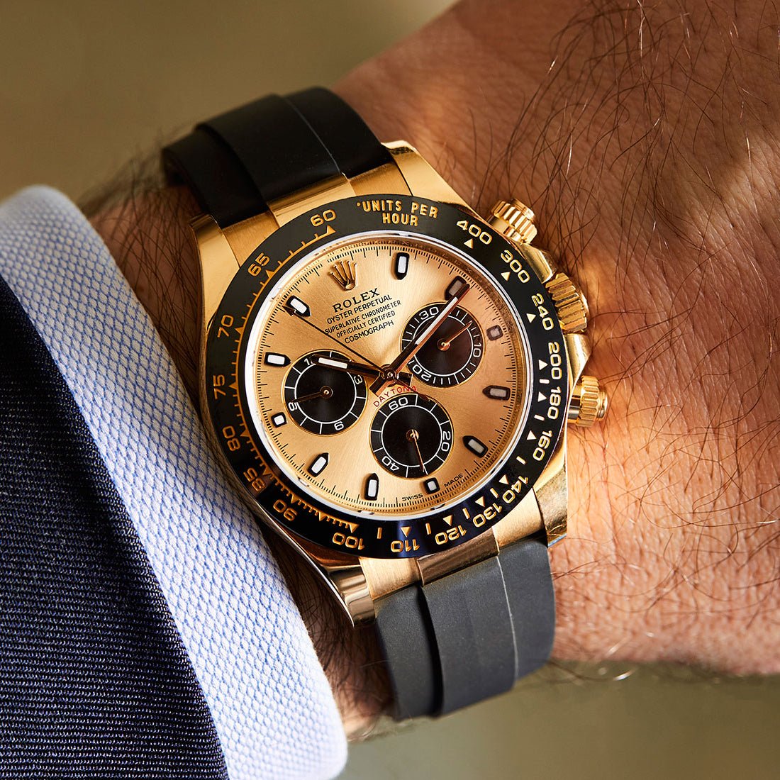 Rolex Cosmograph Daytona m116518ln Series Replica - Image 15