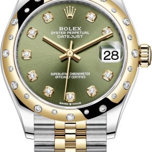 LadyRolex Datejust 31 Oystersteel and yellow gold – M278343RBR-0030