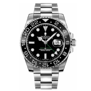 Rolex GMT-Master II Black Dial Oystersteel Men’s Watch 116710LN-0001