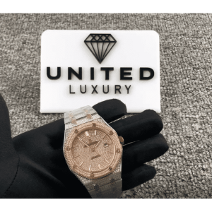 Audemars Piguet Royal Oak Selfwinding 15400SR.OO.1220SR.01 Iced Out Replica