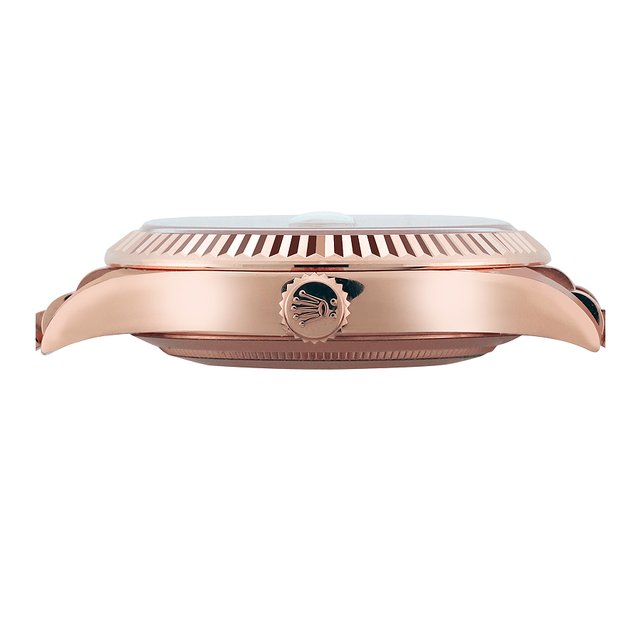 Rolex Day-Date 228345RBR Chocolate Dial Diamond Bezel Replica - Image 4