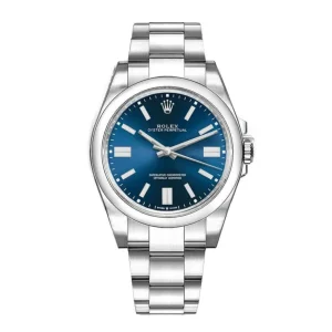 Rolex Milgauss Oyster Perpetual 124300 Blue Dial Replica