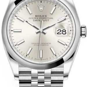 Rolex Datejust 36 Stainless Steel Silver Dial Women’s Watch M126200-0001