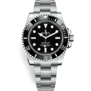 Rolex Submariner No Date Diver Watch Black Dial 40mm 114060-0002