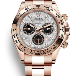 Rolex Daytona 18k Everose Gold Meteorite 40mm 116505-0014