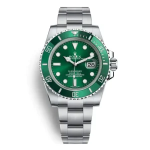 Rolex Submariner Date Hulk Oystersteel Men’s Watch 116610LV-0002