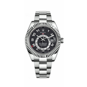 Rolex Sky-Dweller 42mm Black Dial Oyster Bracelet Men’s Watch 326939