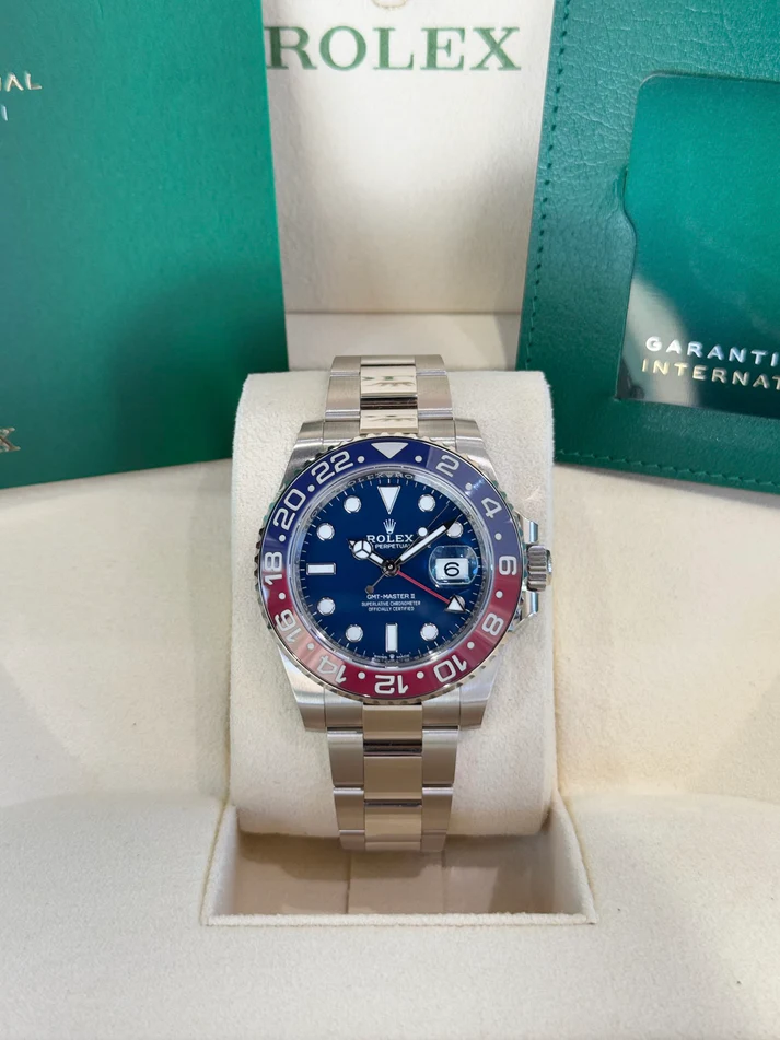 Rolex GMT-Master II Pepsi Blue Dial Men's Watch 126719BLRO-0003 - Image 3