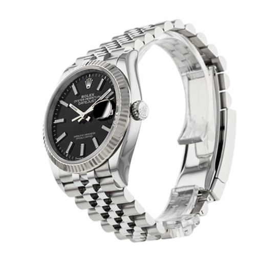 Rolex Datejust 126234 Stainless Steel Black Dial Replica - Image 2