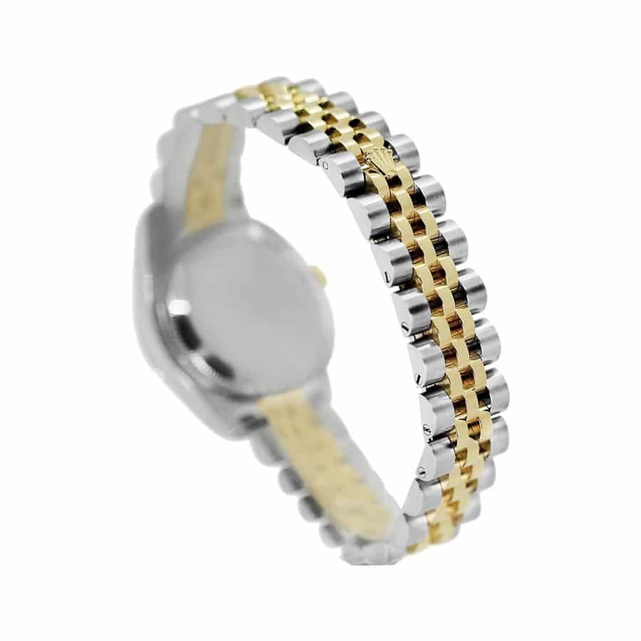 Rolex Datejust 179173 Yellow Gold & Diamond Silver Dial Replica - Image 4