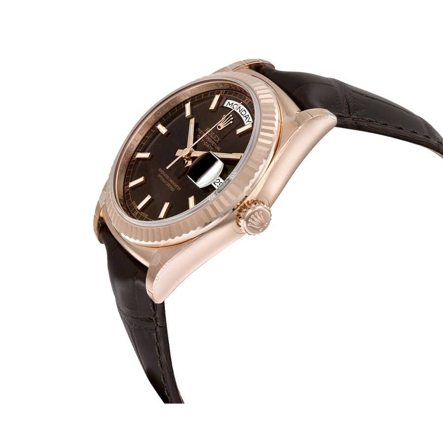 Rolex Day-Date 118135 V5 Brown Dial Replica - Image 3