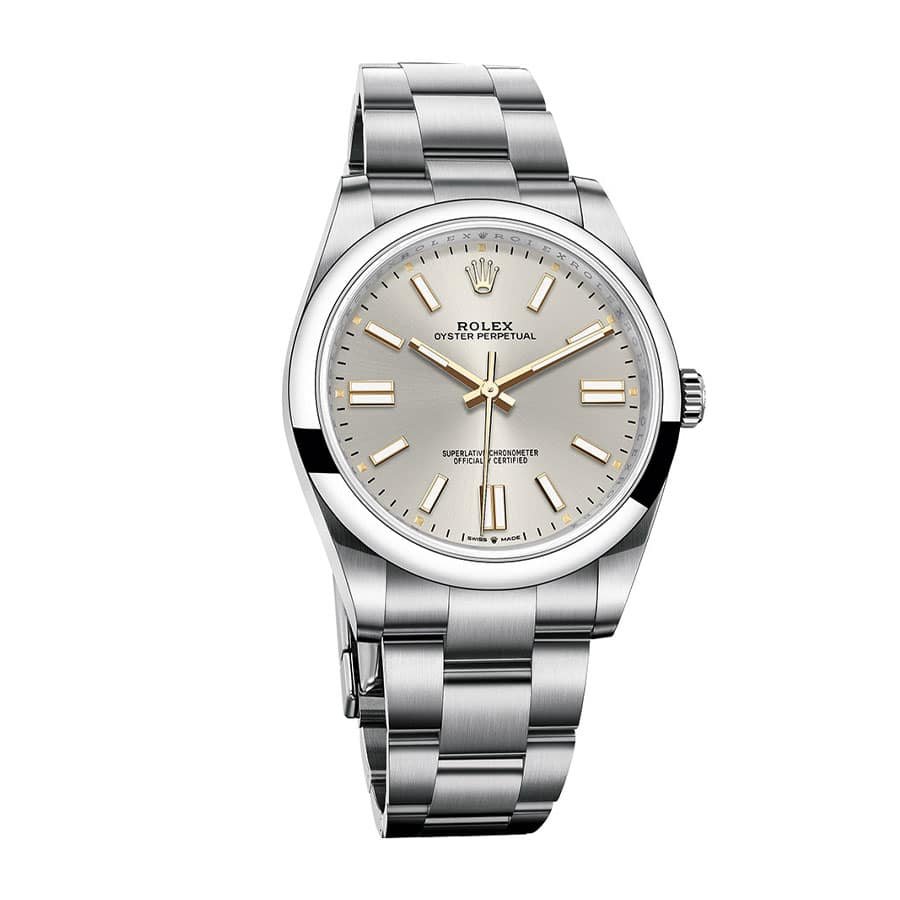 Rolex Oyster Perpetual Grey Dial 126000 Replica - Image 2