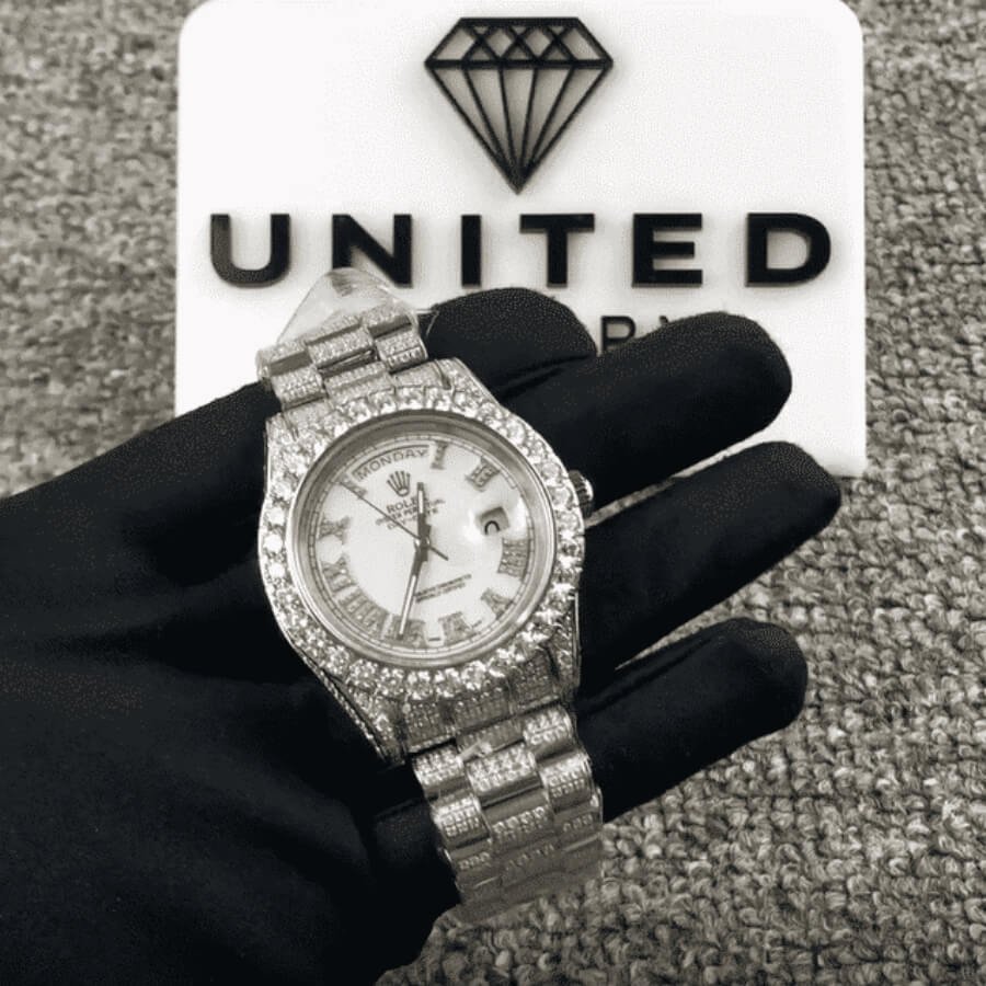Rolex Day-Date II Diamond Replica - Image 2